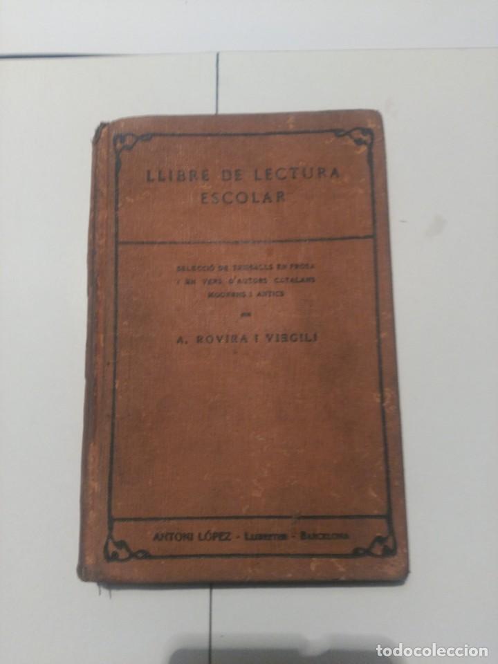 Libros antiguos: Llibre de Lectura Escolar - Foto 1
