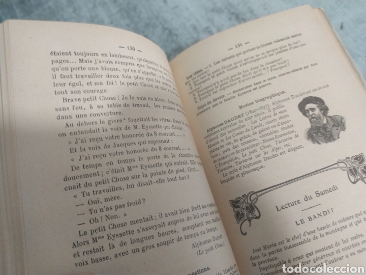 Libros antiguos: A. MIRONNEAU. CHOIX DE LECTURES. 1934 - Foto 7