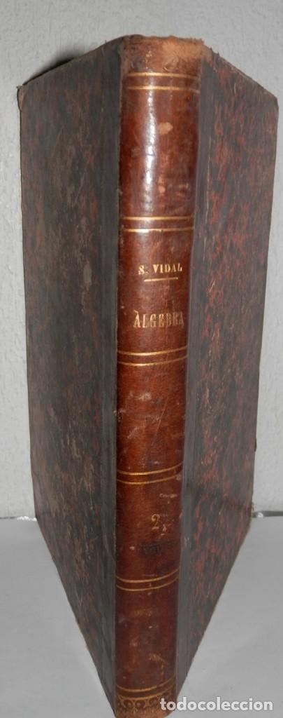 Libros antiguos: ANTIGUO LIBRO DE ALGEBRA - 1881 - Foto 1
