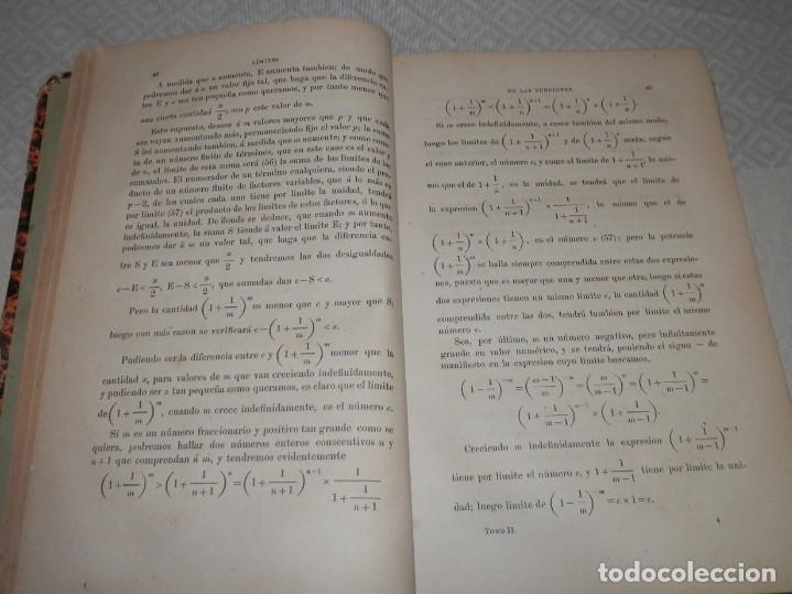 Libros antiguos: ANTIGUO LIBRO DE ALGEBRA - 1881 - Foto 3