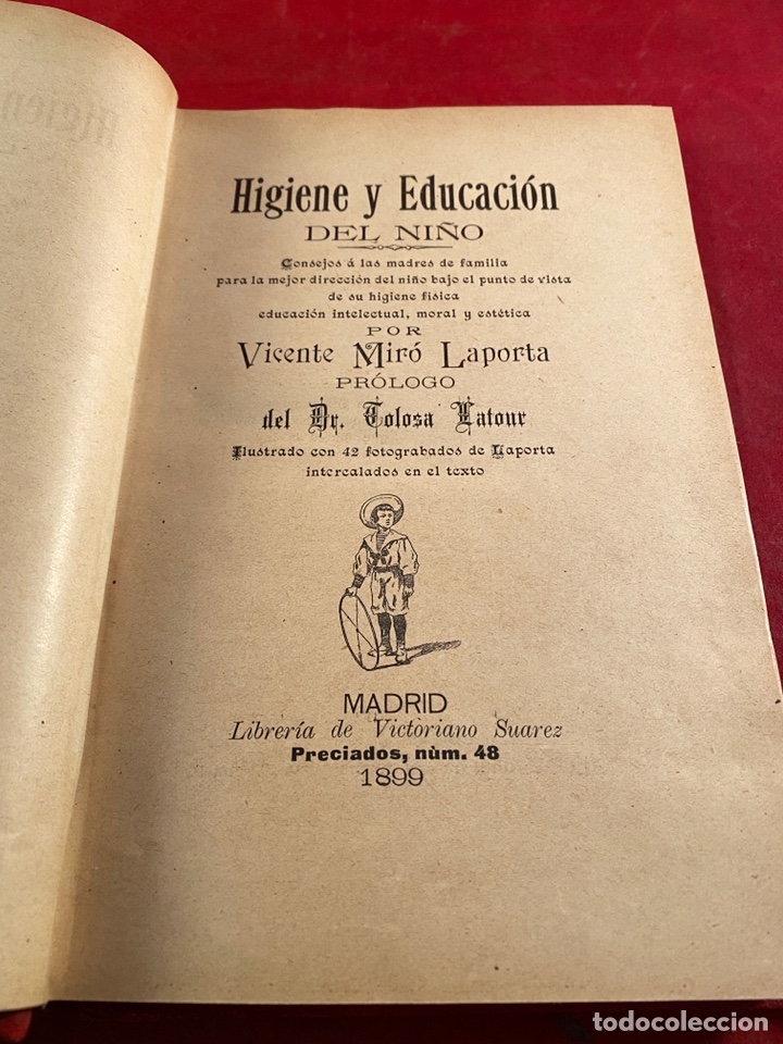 Libros antiguos: HIGIENE Y EDUCACI&Oacute;N 1899 - Foto 2