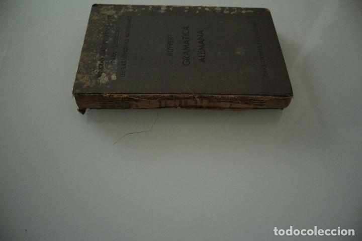 Libros antiguos: GRAM&Aacute;TICA ALEMANA - Foto 2