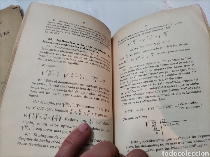 Libros antiguos: Matem&aacute;tica. - Foto 5