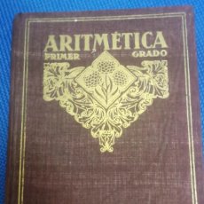 Libros antiguos: ARITMETICA PRIMER GRADO EDIT F.D.P ANO 1927. Lote 255374795