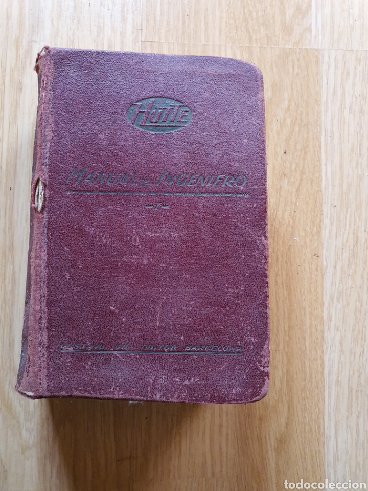 Libros antiguos: Manual del ingeniero. 1938 - Foto 1