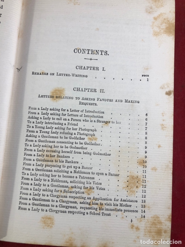 Libros antiguos: THE CORRECT GUIDE TO LETTER WRITING - Foto 4
