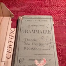 Libros antiguos: LE PREMIÈRE ANNÉE DE GRAMMAIRE PAR LARIVE ET FLEURY 1898