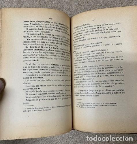 Libros antiguos: TRATADO ELEMENTAL DE PEDAGOG&Iacute;A - 1900 - Foto 4