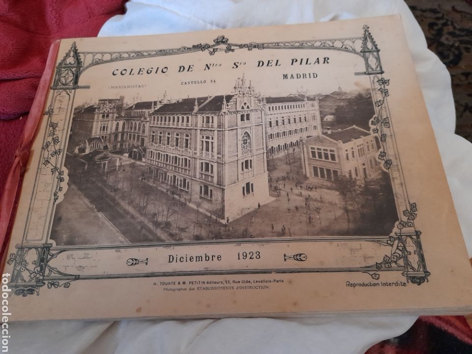 Livros antigos: Colegio Nuestra Se&ntilde;ora del Pilar 1923