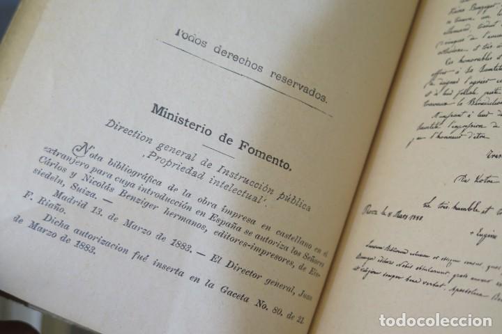 Libros antiguos: 1883.- COMPENDIO DE LA HISTORIA BIBLICA. L.C. BUSINGER. BENZINGER - Foto 2