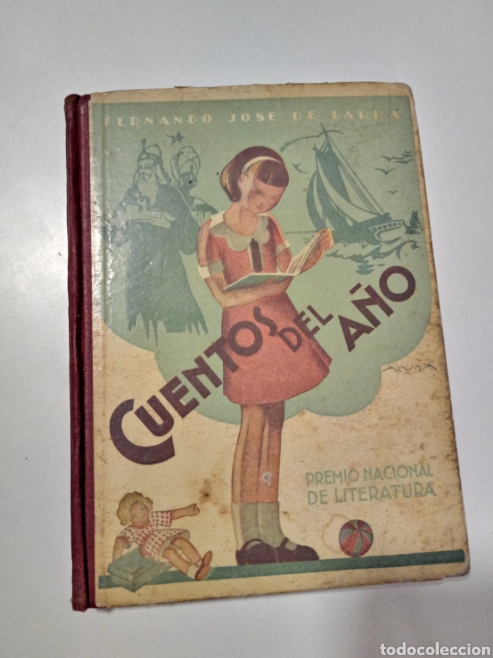 Libros antiguos: CUENTOS DEL A&Ntilde;O. FDO J DE LARRA - Foto 1