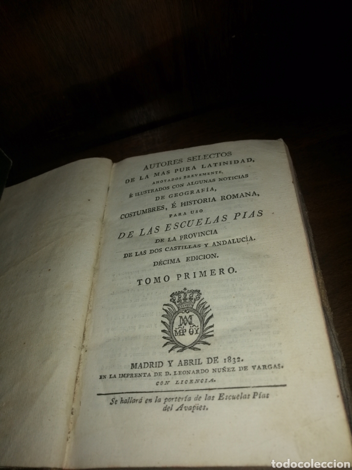 Libros antiguos: Libro Antiguo 1834 - Foto 3