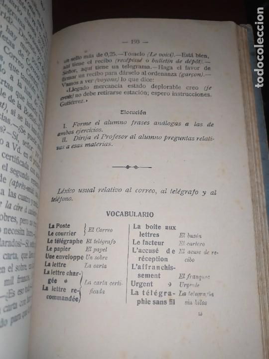 Libros antiguos: LENGUA FRANCESA PRIMER CURSO CON EL PROGRAMA E.UGARTE BLASCO CUARTA EDICI&Oacute;N 1929 - Foto 6