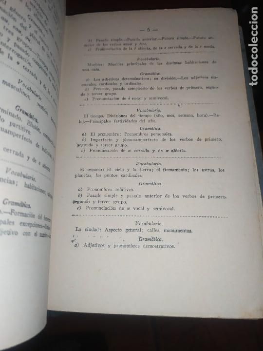 Libros antiguos: LENGUA FRANCESA PRIMER CURSO CON EL PROGRAMA E.UGARTE BLASCO CUARTA EDICI&Oacute;N 1929 - Foto 15