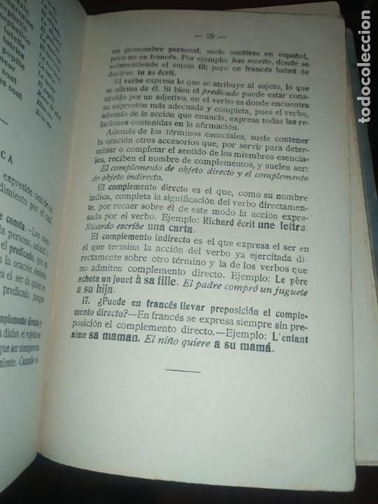 Libros antiguos: LENGUA FRANCESA PRIMER CURSO CON EL PROGRAMA E.UGARTE BLASCO CUARTA EDICI&Oacute;N 1929 - Foto 20