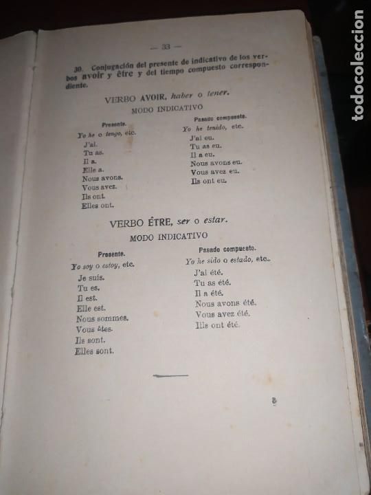 Libros antiguos: LENGUA FRANCESA PRIMER CURSO CON EL PROGRAMA E.UGARTE BLASCO CUARTA EDICI&Oacute;N 1929 - Foto 22