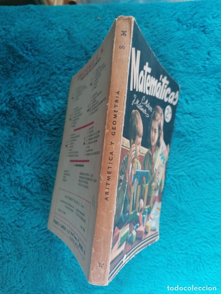 Libros antiguos: MATEM&Aacute;TICAS SEGUNDO CURSO - Foto 3