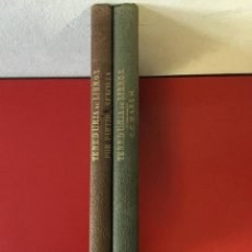 Libros antiguos: LA CIENCIA DE TENEDURIA DE LIBROS Y CURSO PRACTICO / 2 TOMOS / C.C. MARSH / ED. D. APPLETON
