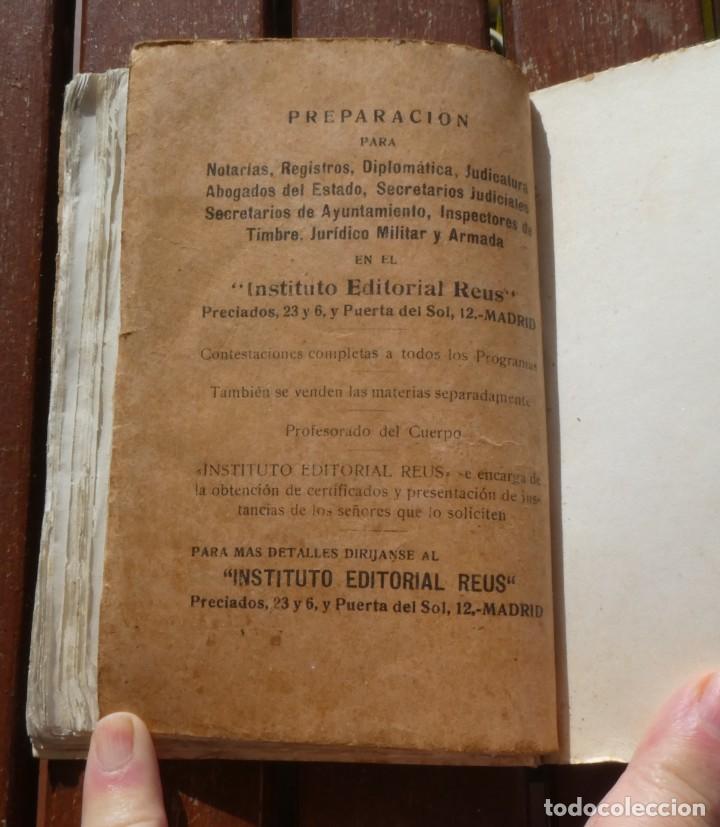 Libros antiguos: C&oacute;digo de Comercio espa&ntilde;ol. Editorial Reus del estudiante. Primera edici&oacute;n 1933 - Foto 3