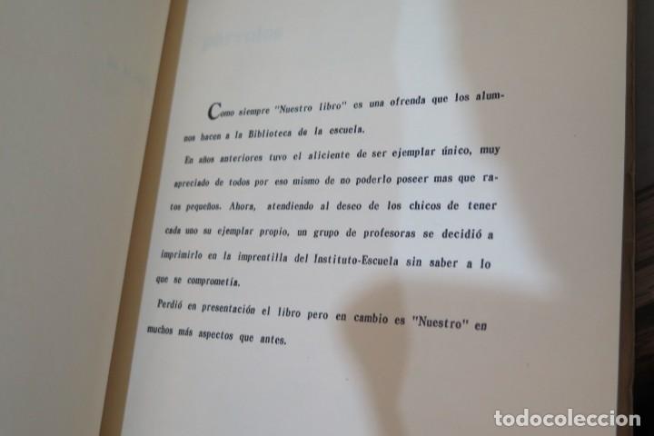 Libros antiguos: 1935.- NUESTRO LIBRO. INSTITUTO-ESCUELA. MADRID - Foto 4
