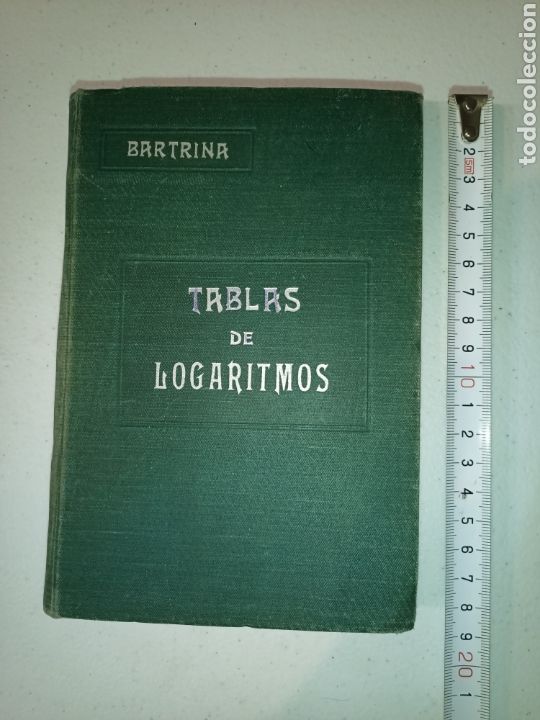 Libros antiguos: Tablas de logaritmos - Foto 1