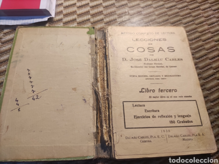 Libros antiguos: Lecciones de Cosas. - Foto 2