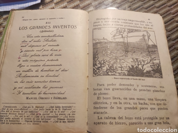 Libros antiguos: Lecciones de Cosas. - Foto 6