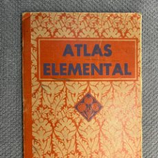 Libros antiguos: ATLAS ELEMENTAL. INSTITUTO GEOGRÁFICO IBEROAMERICANO. LUIS VIVES (A.1935) REPUBLICA. Lote 335670273