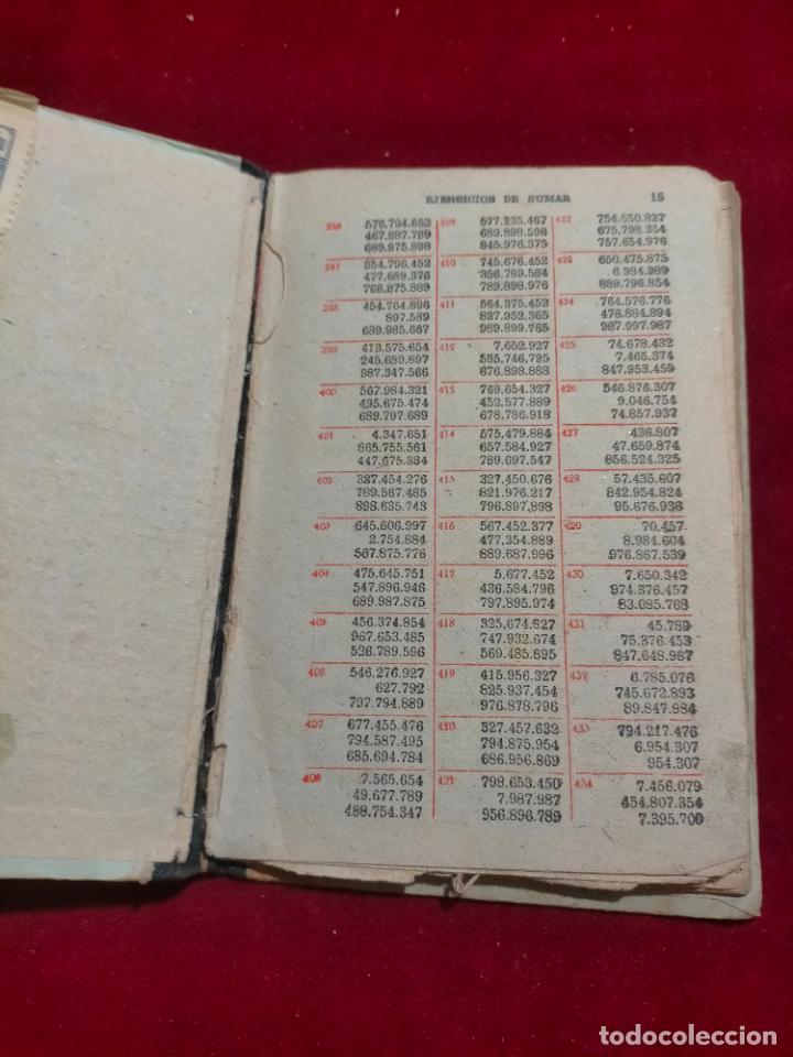 Libros antiguos: EJERCICIOS DE C&Aacute;LCULO EDICIONES BRU&Ntilde;O LIBRO ESCOLAR MATEM&Aacute;TICAS - Foto 2