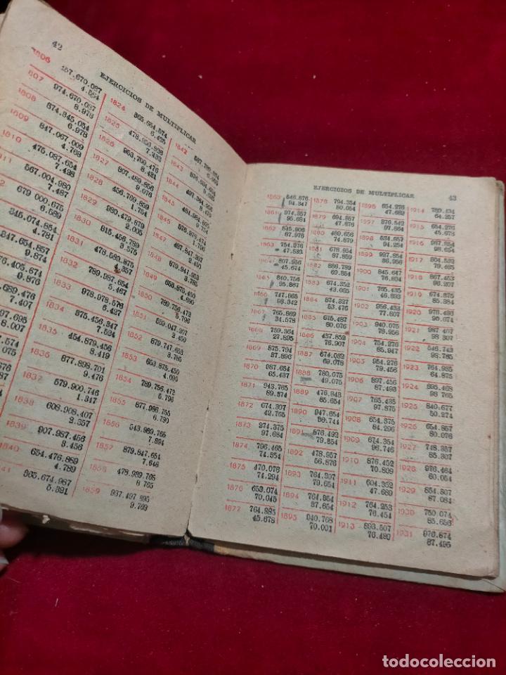 Libros antiguos: EJERCICIOS DE C&Aacute;LCULO EDICIONES BRU&Ntilde;O LIBRO ESCOLAR MATEM&Aacute;TICAS - Foto 3