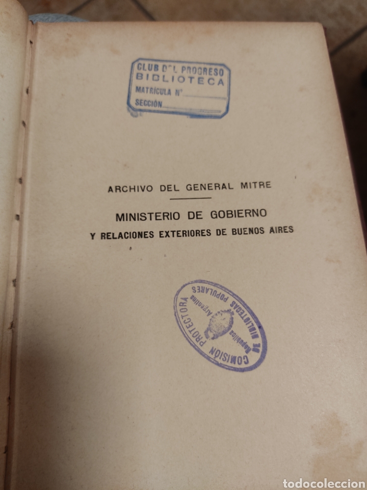 Libros antiguos: Libros argentinos. - Foto 2