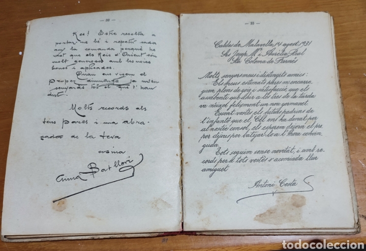 Libros antiguos: Manuscrits del Parvul.1933 - Foto 3
