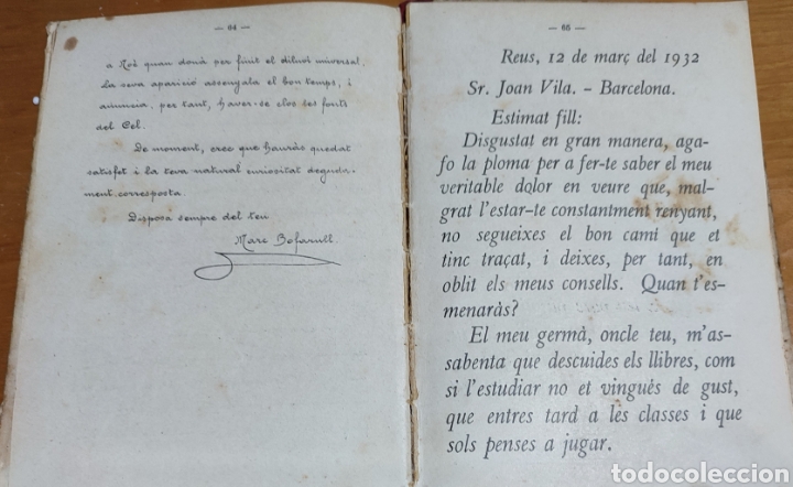 Libros antiguos: Manuscrits del Parvul.1933 - Foto 7