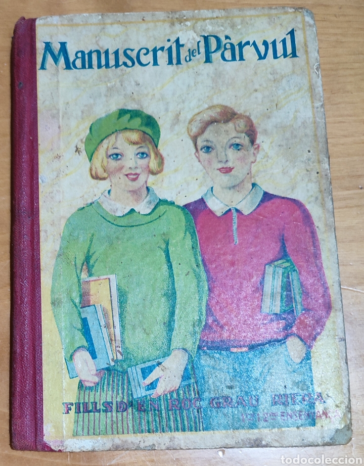 Libros antiguos: Manuscrits del Parvul.1933 - Foto 1