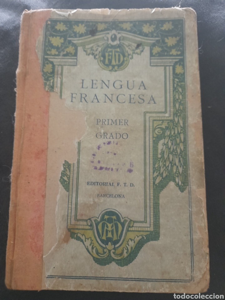 Libros antiguos: Lengua francesa. Primer grado - Foto 1