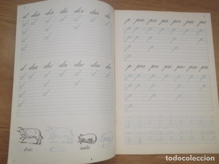 Libros antiguos: CUADERNO DE EJERCICIOS DE CALIGRAFIA N&ordm;3. - Foto 3