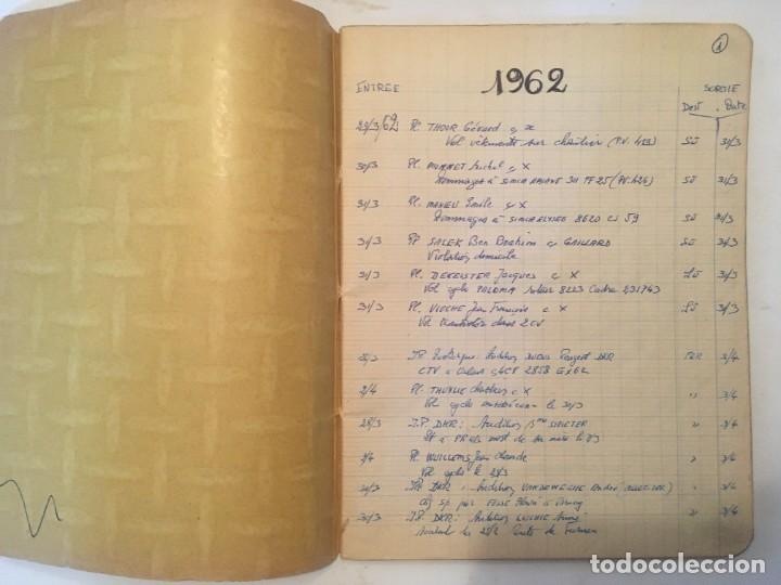 Libros antiguos: cuaderno escolar frances - corvette ( usado) - Foto 2