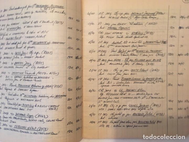 Libros antiguos: cuaderno escolar frances - corvette ( usado) - Foto 3