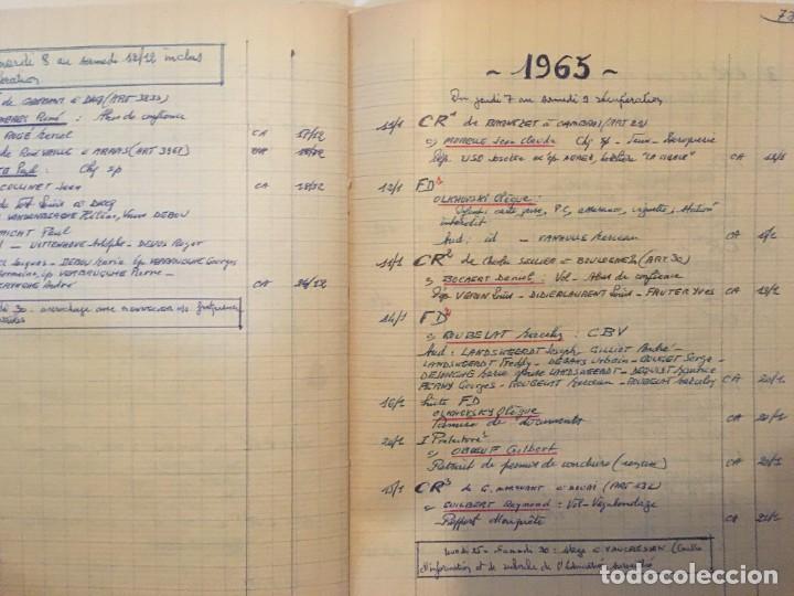 Libros antiguos: cuaderno escolar frances - corvette ( usado) - Foto 4