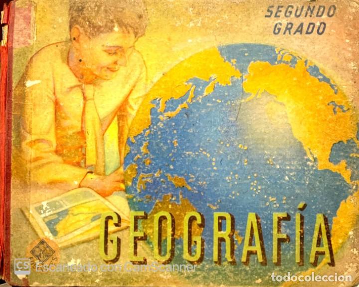 Libros antiguos: GEOGRAFIA segundo grado - Foto 1