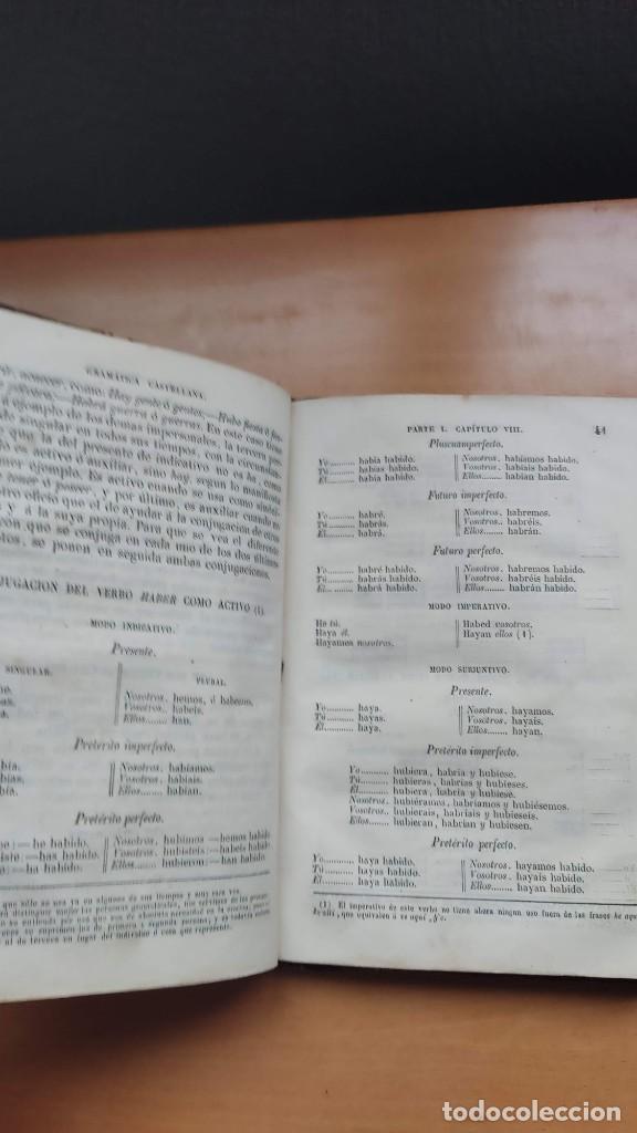 Libros antiguos: COMPENDIO DE LA GRAMATICA DE LA LENGUA CASTELLANA - Foto 4