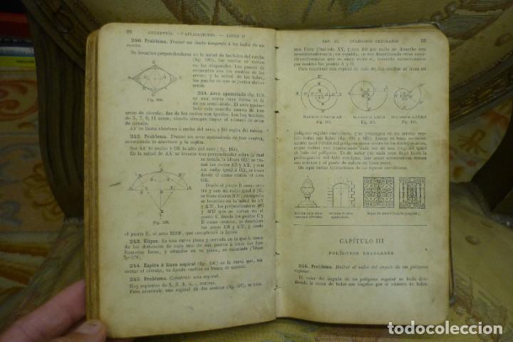 Libros antiguos: GEOMETR&Iacute;A CURSO SUPERIOR, DE BRU&Ntilde;O - Foto 7