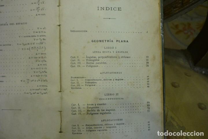 Libros antiguos: GEOMETR&Iacute;A CURSO SUPERIOR, DE BRU&Ntilde;O - Foto 12