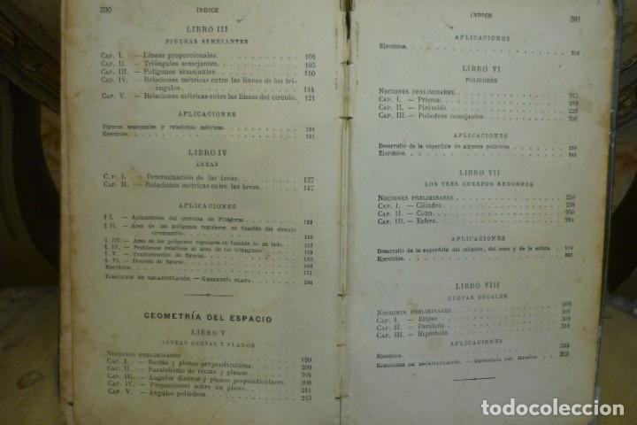 Libros antiguos: GEOMETR&Iacute;A CURSO SUPERIOR, DE BRU&Ntilde;O - Foto 13