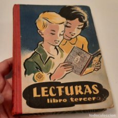 Libros antiguos: ANTIGUO LIBRO DE TEXTO O ESCUELA DE LECTURA TERCERO LUIS VIVES LECTURAS GRADUADAS 1961 TOMO. Lote 361837940
