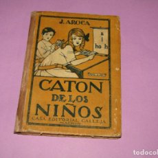 Livros antigos: ANTIGUO LIBRO DE ESCUELA EL INSTRUCTOR - CATON DE LOS NIÑOS DE LA CASA EDITORIAL CALLEJA. Lote 362958980