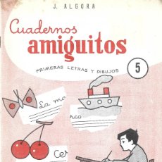 Libros antiguos: AMIGUITOS - Nº 5 - J. ALGORA - EDIT. HIJOS DE SANTIAGO RODRÍGUEZ, 1959. Lote 365882381