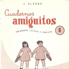 Libros antiguos: AMIGUITOS - Nº 6 - J. ALGORA - EDIT. HIJOS DE SANTIAGO RODRÍGUEZ, 1959. Lote 365882876