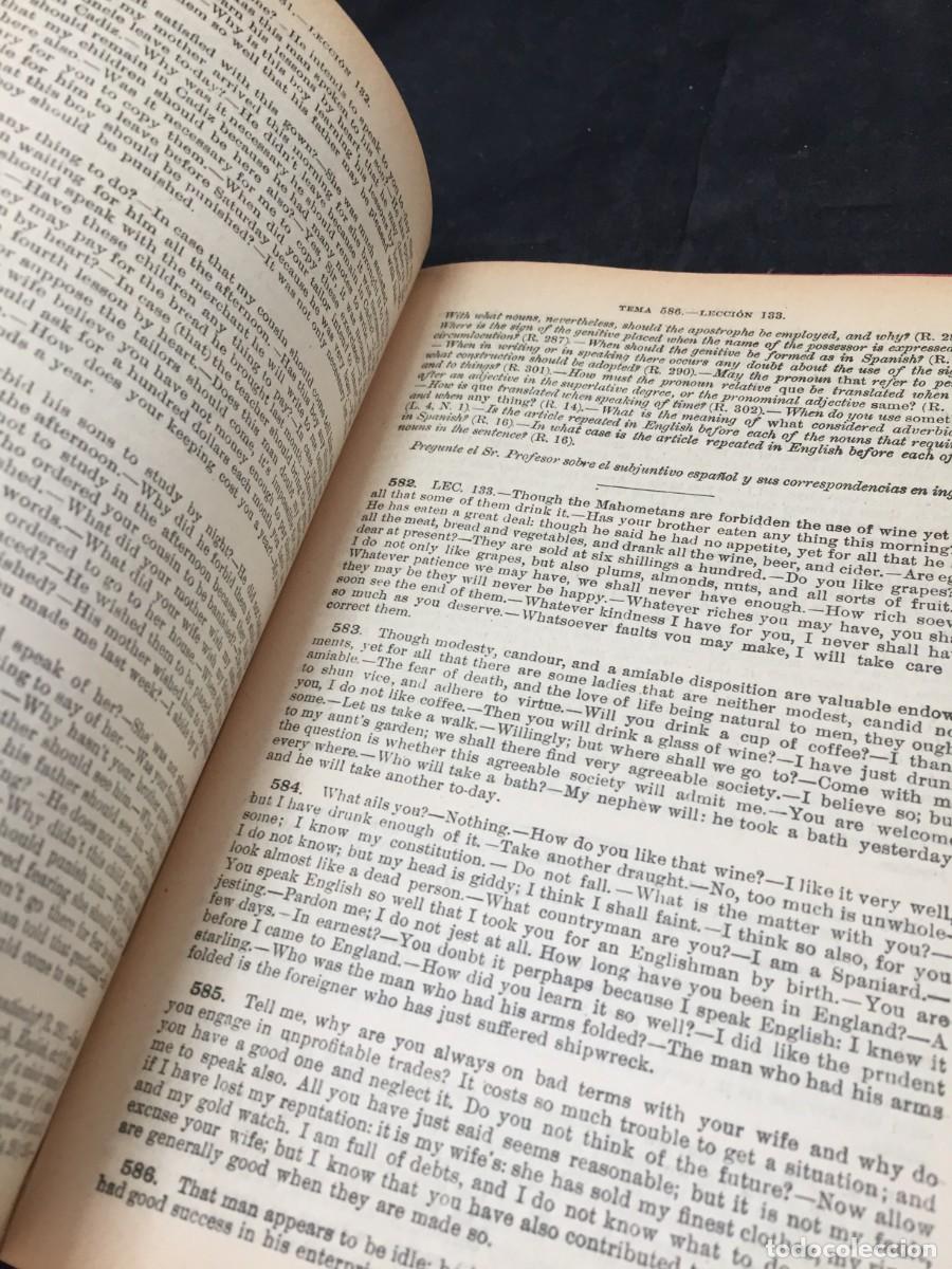 Libros antiguos: Gram&aacute;tica Inglesa. Clave de los Temas. Ollendorff. 1918. - Foto 6