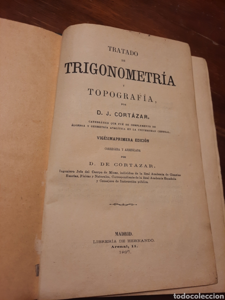 Libros antiguos: TRIGONOMETRIA - Foto 3